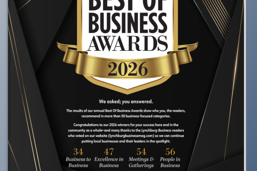 Lynchburg Business magazine cover