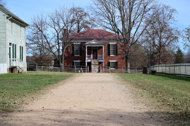 The Appomattox Country Court House at Appomattox.
